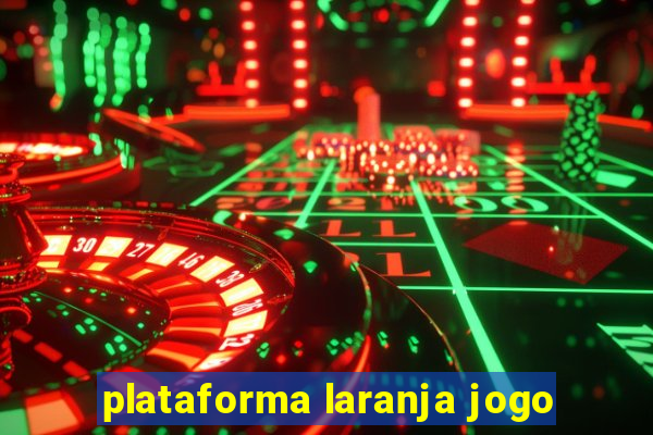 plataforma laranja jogo